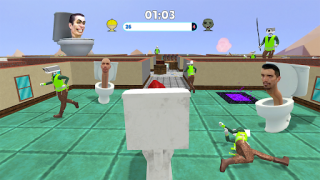 Download Camera Man vs Toilet Head TPS Action for Android screenshot 4