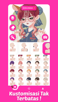 Download Anime Maker : Dress Up Anime Casual for Android screenshot 4
