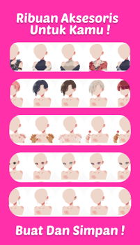 Download Anime Maker : Dress Up Anime Casual for Android screenshot 5