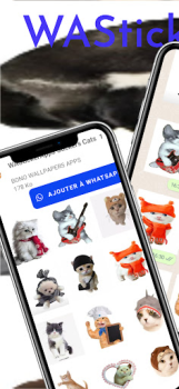 Download WAStickerApps Stickers Cats Contact for Android screenshot 6
