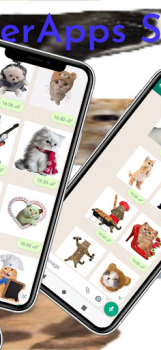 Download WAStickerApps Stickers Cats Contact for Android screenshot 7