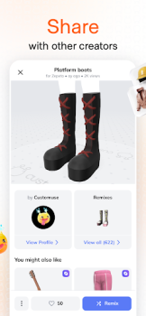 Download Customuse: Skins Maker Roblox Art and design for Android screenshot 4