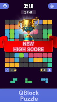 Download QBlock Puzzle : Brain Games Puzzles for Android screenshot 7