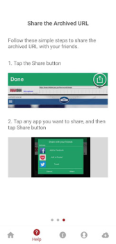Download Wayback Machine Social for Android screenshot 6
