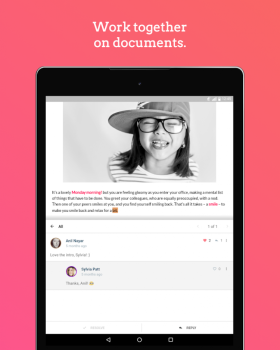 Download Zoho Writer - Document Editor Work for Android screenshot 5