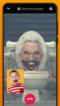 Download Skibidi Toilet Prank Call Chat Entertainment for Android screenshot 2