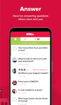 Download ASKfm: Ask & Chat Anonymously Social for Android screenshot 4