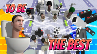 Download Merge Toilet Monster Battle Action for Android screenshot 3