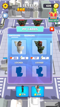 Download Merge Toilet Monster Battle Action for Android screenshot 7