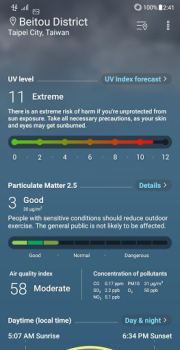 Download ASUS Weather Weather for Android screenshot 2