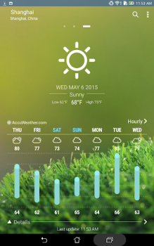 Download ASUS Weather Weather for Android screenshot 6