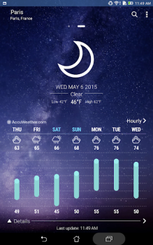 Download ASUS Weather Weather for Android screenshot 7