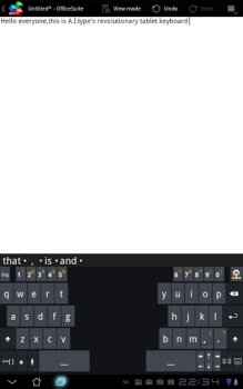 Download A.I.type Tablet Keyboard Free Work for Android screenshot 7