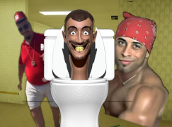Download Nextbot Chasing Skibidi toilet Arcade for Android screenshot 4