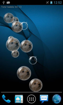 Download Bubble Live Wallpaper Personalization for Android screenshot 2