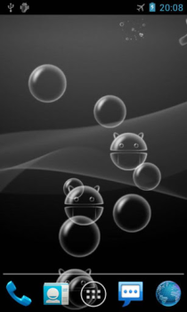 Download Bubble Live Wallpaper Personalization for Android screenshot 4