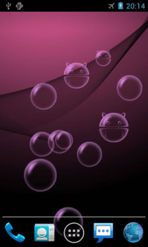 Download Bubble Live Wallpaper Personalization for Android screenshot 6