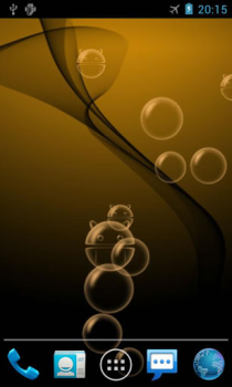 Download Bubble Live Wallpaper Personalization for Android screenshot 7