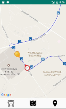 Download BusGrodno Maps and navigation for Android screenshot 2