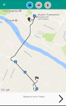 Download BusGrodno Maps and navigation for Android screenshot 3