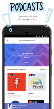 Download Pandora - Music & Podcasts Music and audio for Android screenshot 5
