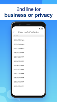 Download Text Free: Second Phone Number Social for Android screenshot 3
