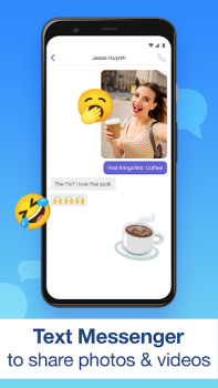 Download Text Free: Second Phone Number Social for Android screenshot 6