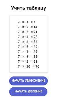 Download Times Table  - Learn Math Learning Games for Android screenshot 2