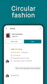 Download Vinted - Buy and sell clothes Purchases for Android screenshot 6