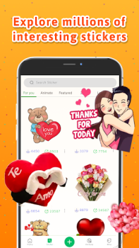 Download Personal stickers StickerMaker Contact for Android screenshot 3