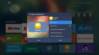 Download ATV Launcher Personalization for Android screenshot 5