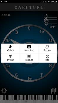 Download CarlTune - Chromatic Tuner Music and audio for Android screenshot 3