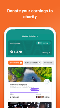 Download WeWard - The Walking App Health & Fitness for Android screenshot 3