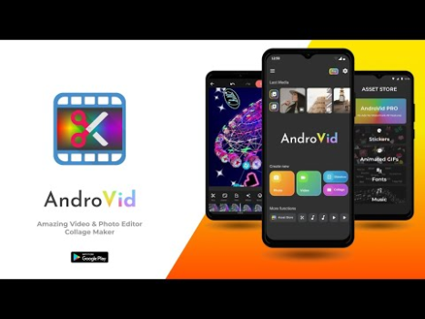 Download Video Editor & Maker AndroVid Video Players & Editors for Android