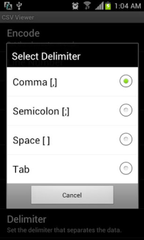 Download CSV Viewer Business for Android screenshot 3