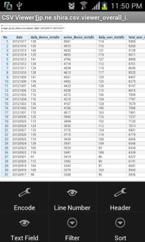 Download CSV Viewer Business for Android screenshot 7