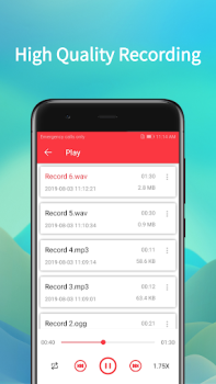 Download Audio Recorder Music and audio for Android screenshot 2