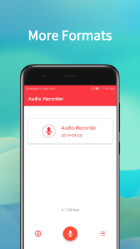 Download Audio Recorder Music and audio for Android screenshot 3