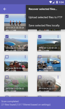 Download DiskDigger photo recovery Tools for Android screenshot 3