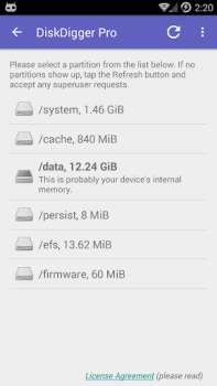 Download DiskDigger photo recovery Tools for Android screenshot 5
