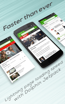 Download Dolphin Jetpack - Fast & Flash Contact for Android screenshot 6