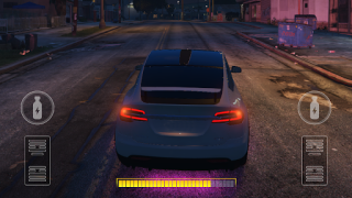 Download Model X Tesla Car Parking Game Simulators for Android screenshot 2