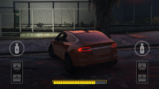 Download Model X Tesla Car Parking Game Simulators for Android screenshot 4