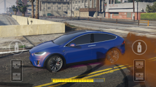 Download Model X Tesla Car Parking Game Simulators for Android screenshot 5