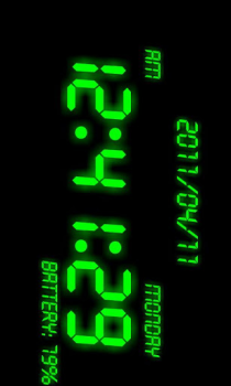Download Battery Clock β Tools for Android screenshot 2