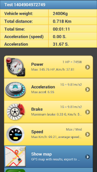 Download Car Performance Meter, speedom Maps and navigation for Android screenshot 4
