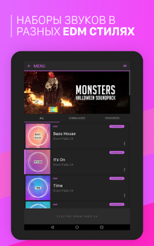 Download Electro Drum Pads 24 Music Pad Music and audio for Android screenshot 6