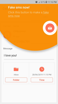 Download Fake Call and Sms Entertainment for Android screenshot 2