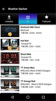 Download Fancy Widgets Personalization for Android screenshot 5