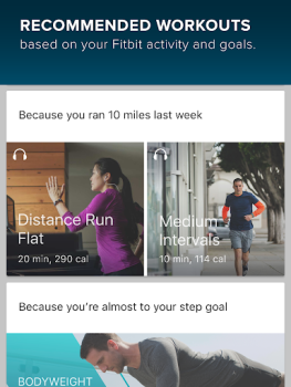 Download Fitbit Coach Health & Fitness for Android screenshot 5
